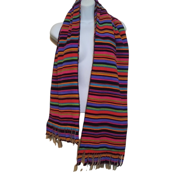 Scarves Colorful and solid. Cream Alpaca Wool - Picture 2 of 10